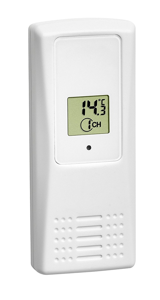 ⇒ Termometro digital inalambrico con sensor exterior tfa