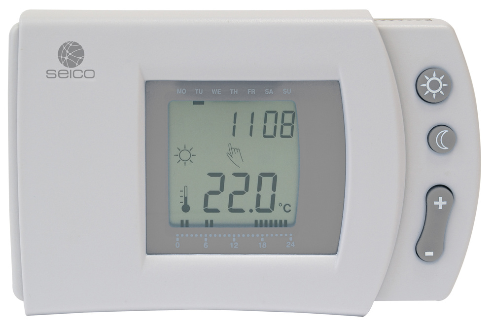 Cronotermostato digital calefacción programable hora a hora